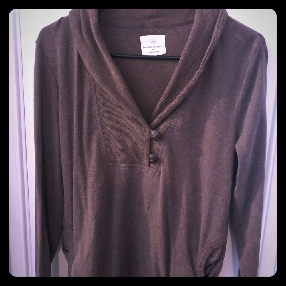 Banana Republic Brown Sweater-Medium
